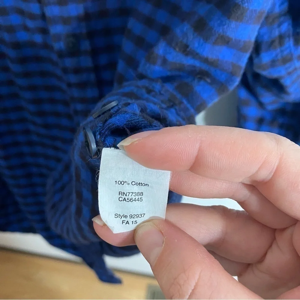 J. Crew crew flannel